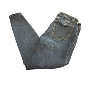 Old Navy Rockstar high rise super skinny size 16 long dark wash no distressing